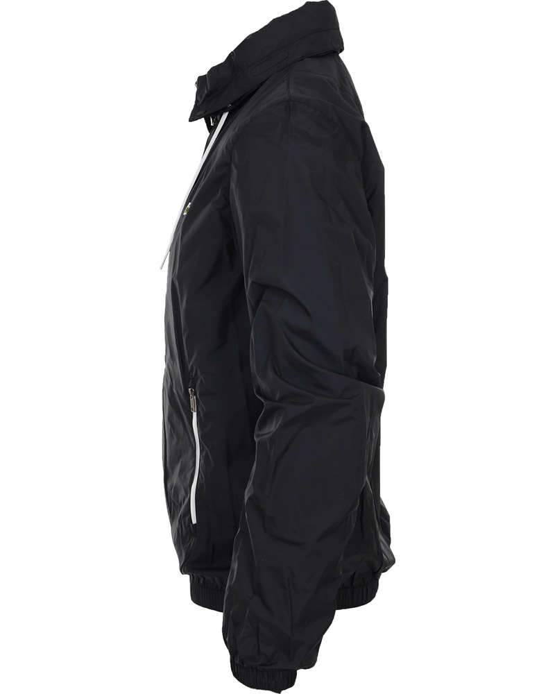 Herr | Jackor | Lacoste | Hood Windbreaker Jacket Black/White