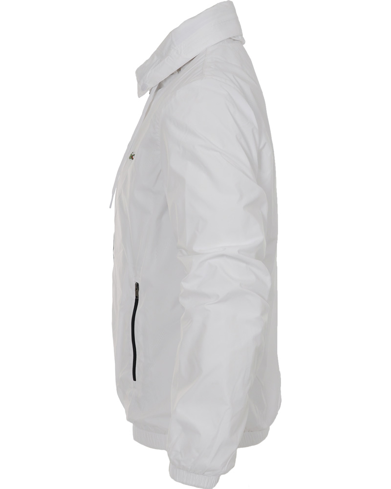 Herr | Jackor | Lacoste | Hood Windbreaker Jacket White/Navy