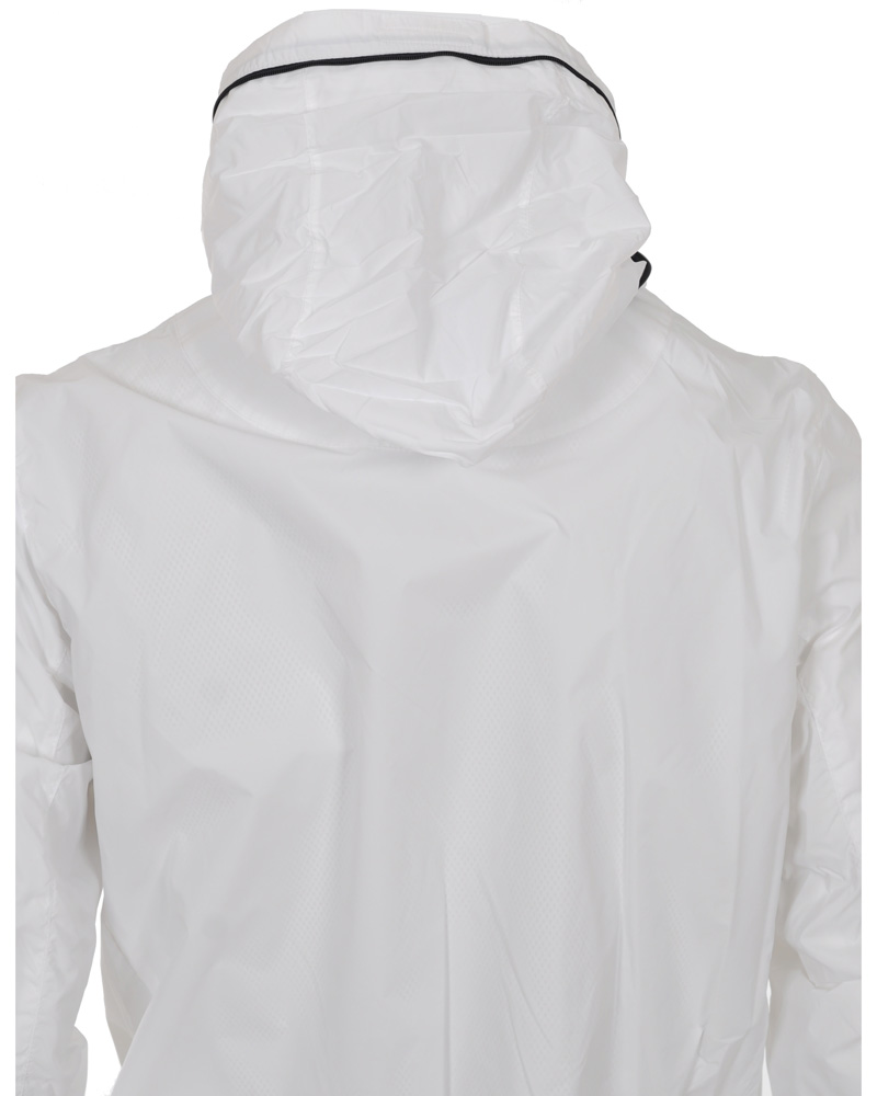 Herr | Jackor | Lacoste | Hood Windbreaker Jacket White/Navy