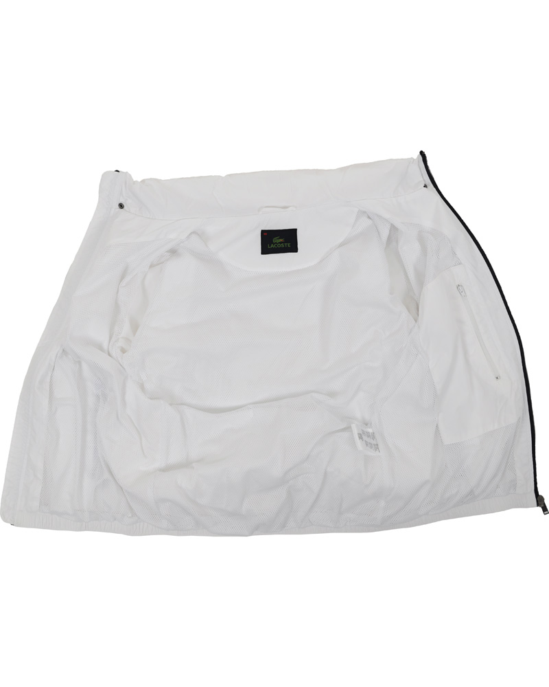 Herr | Jackor | Lacoste | Hood Windbreaker Jacket White/Navy