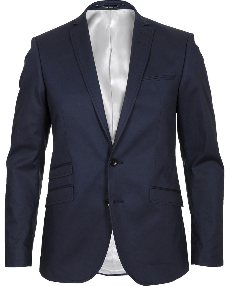 Herr | Kavajer | Tiger of Sweden | Nedvin Cotton Blazer Blue 46