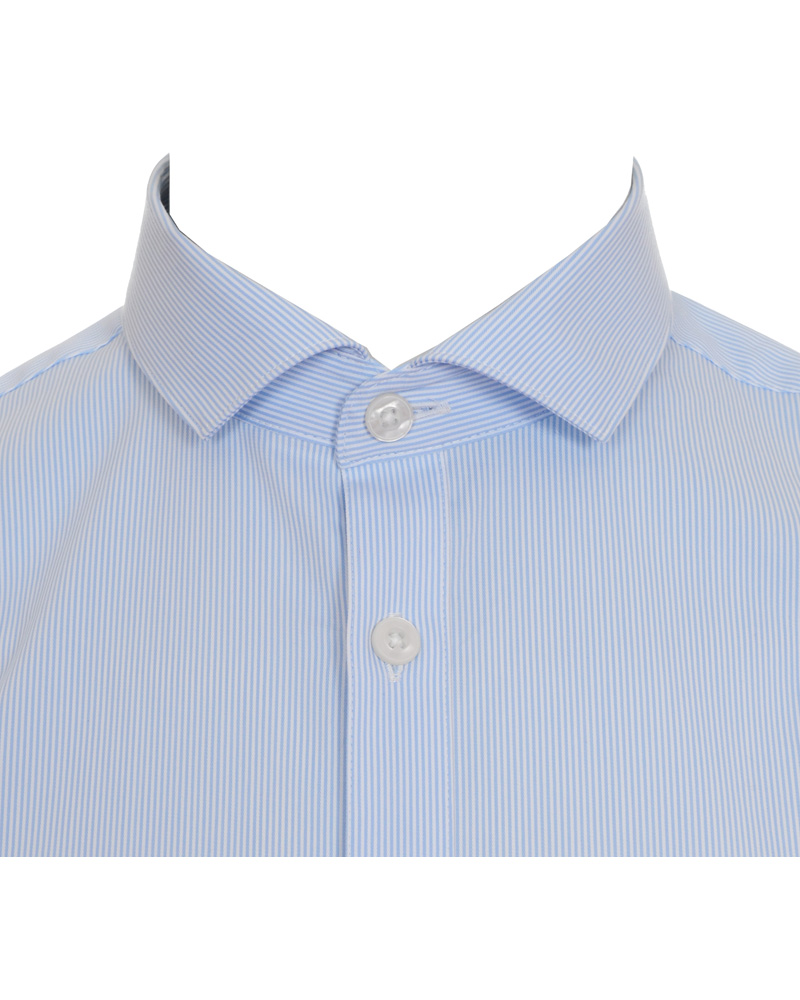 Herr | Skjortor | Tiger of Sweden | Thornie Stripe Light Blue