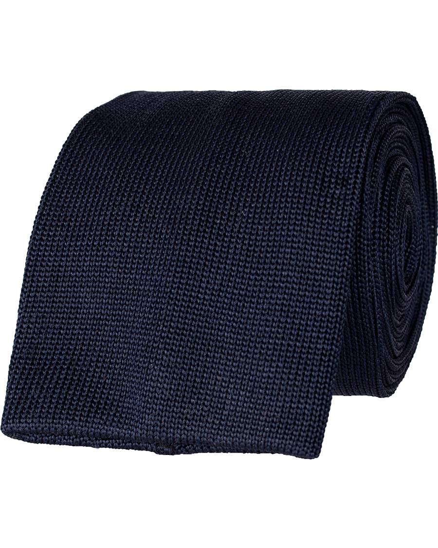 Herr | Tiger of Sweden Peschici Tie 7,5 cm Blue | Tiger of Sweden | Peschici Tie 7,5 cm Blue