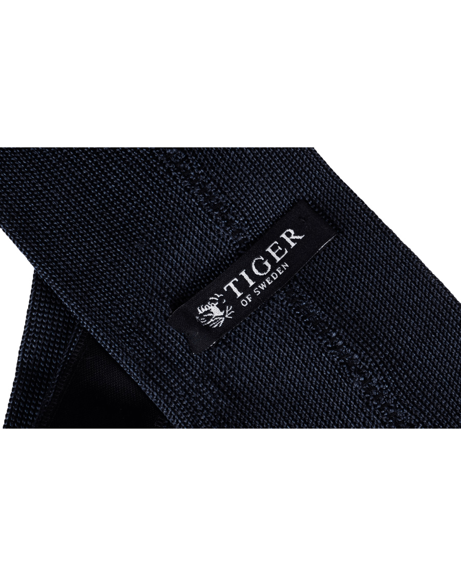 Herr | Tiger of Sweden Peschici Tie 7,5 cm Blue | Tiger of Sweden | Peschici Tie 7,5 cm Blue