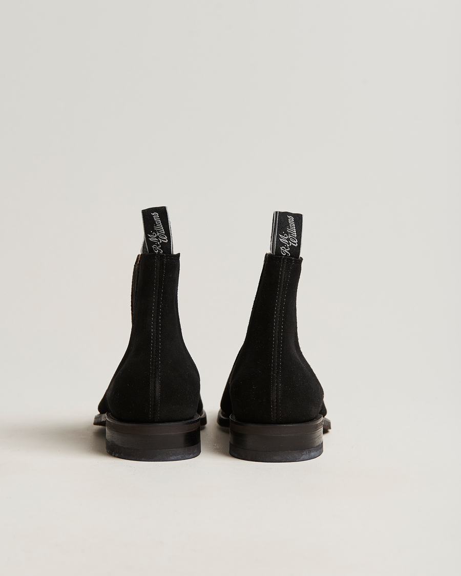 Herr | R.M.Williams Blaxland G Boot Suede Black | R.M.Williams | Blaxland G Boot Suede Black