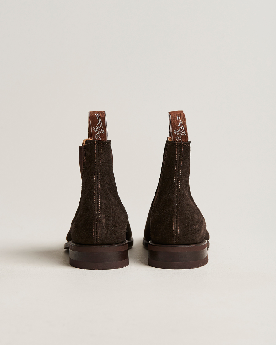 Herr | R.M.Williams Wentworth G Boot Chocolate Suede | R.M.Williams | Wentworth G Boot Chocolate Suede