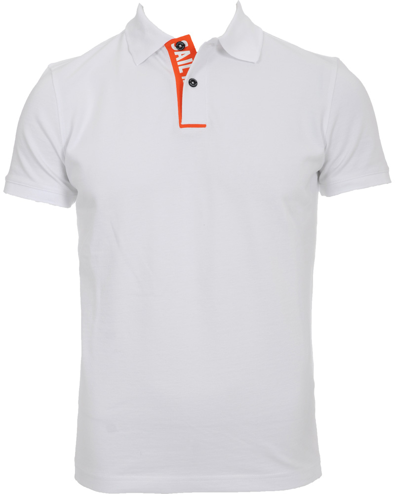 Herr | Pikéer | Sail Racing | Race Polo White