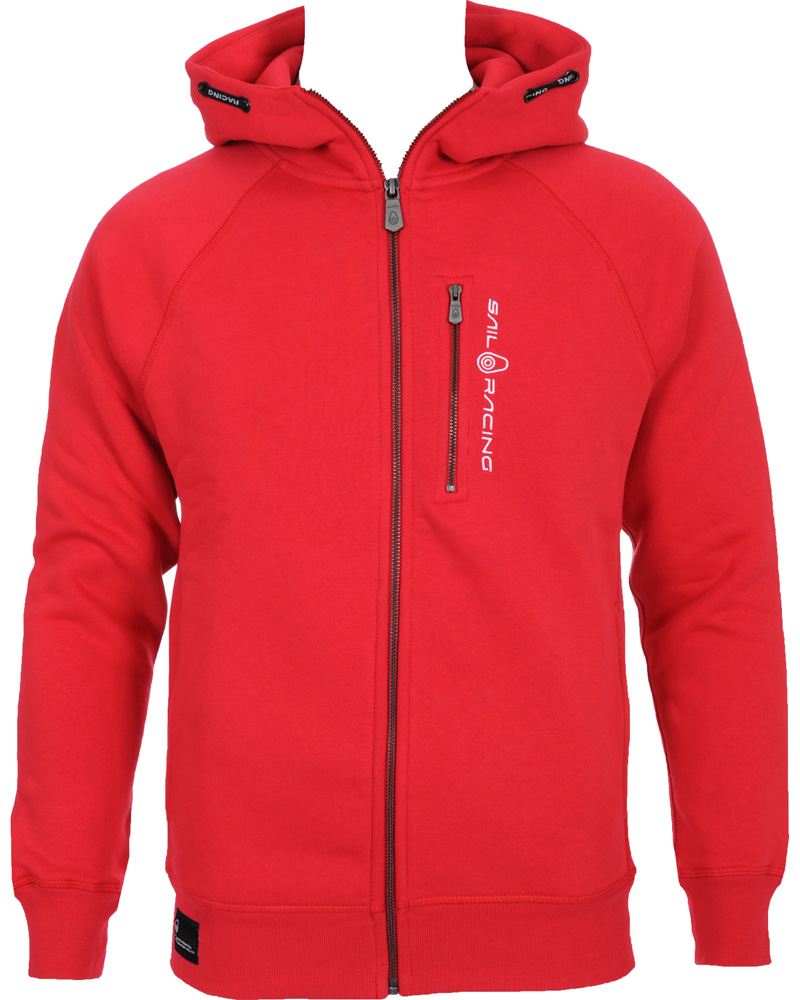 Herr | Tröjor | Sail Racing | SR Zip Hood Red