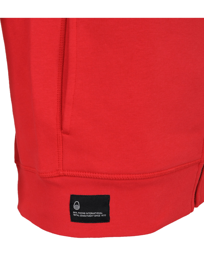 Herr | Tröjor | Sail Racing | SR Zip Hood Red