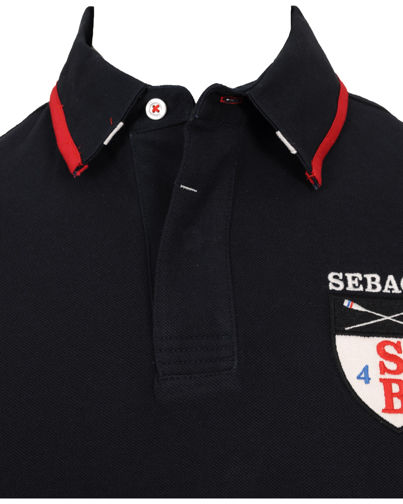 Herr | Pikéer | Sebago | Charlton Polo Piké Navy