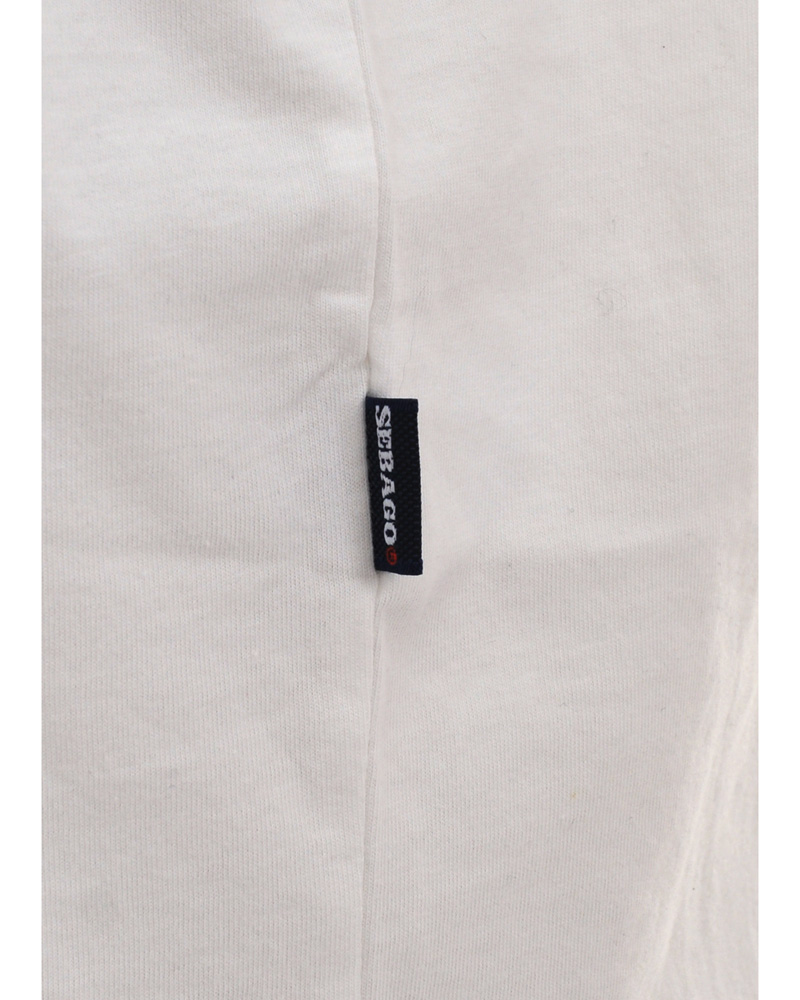 Herr | T-Shirts | Sebago | Anchor Tee Print T-Shirt Sail White