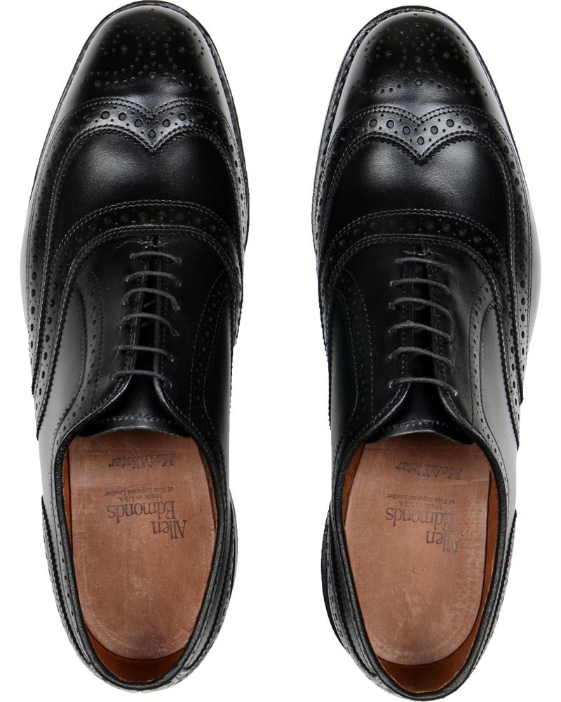 Herr | Allen Edmonds McAllister Brogue Black | Allen Edmonds | McAllister Brogue Black
