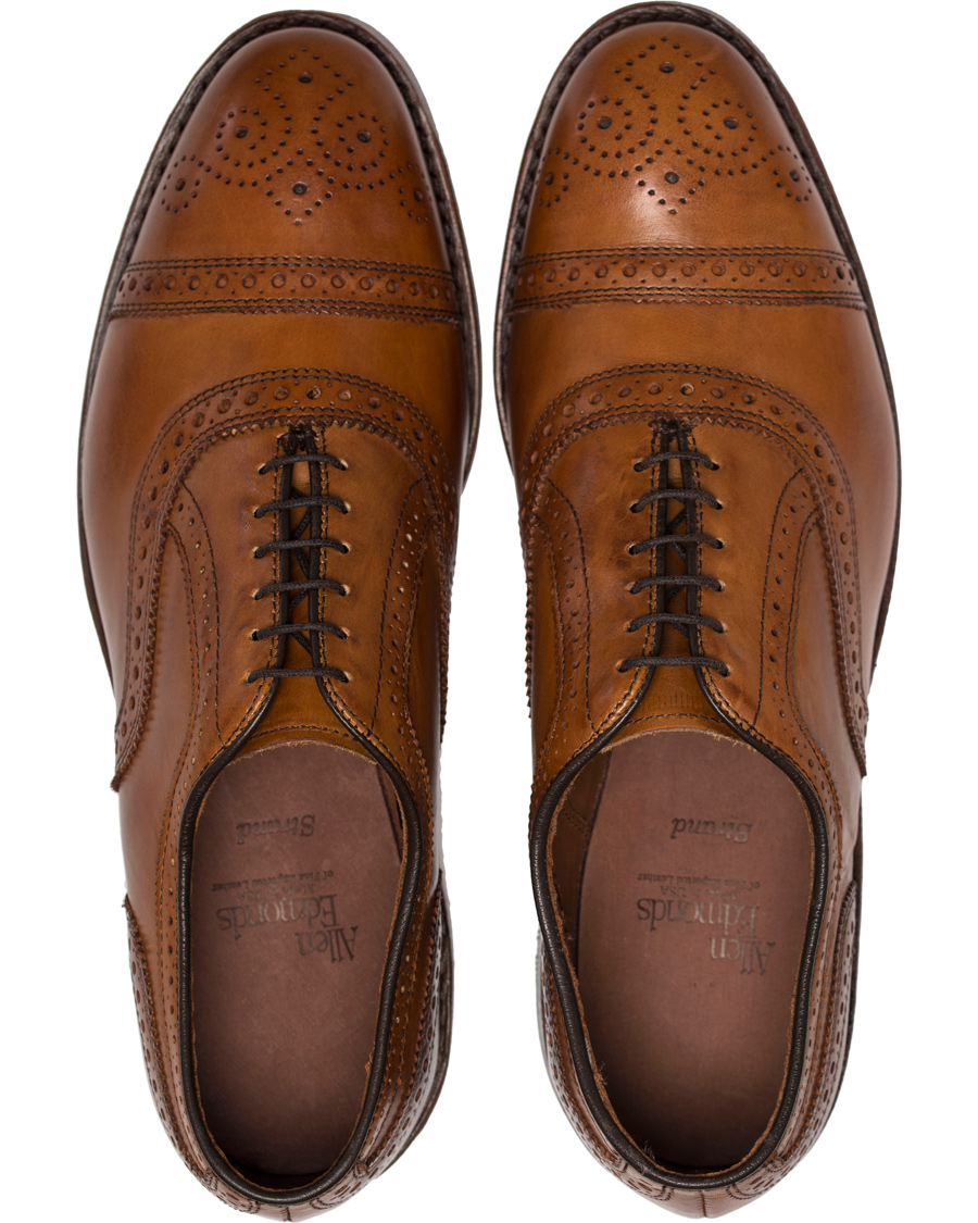 Herr | Allen Edmonds Strand Brogue Walnut | Allen Edmonds | Strand Brogue Walnut