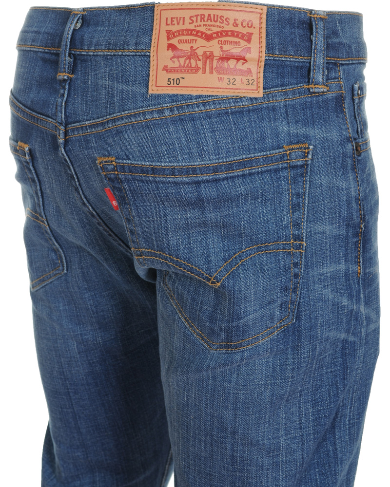 Herr | Byxor | Levi's | Levis 510 Skinny Fit M Hopeful Blue