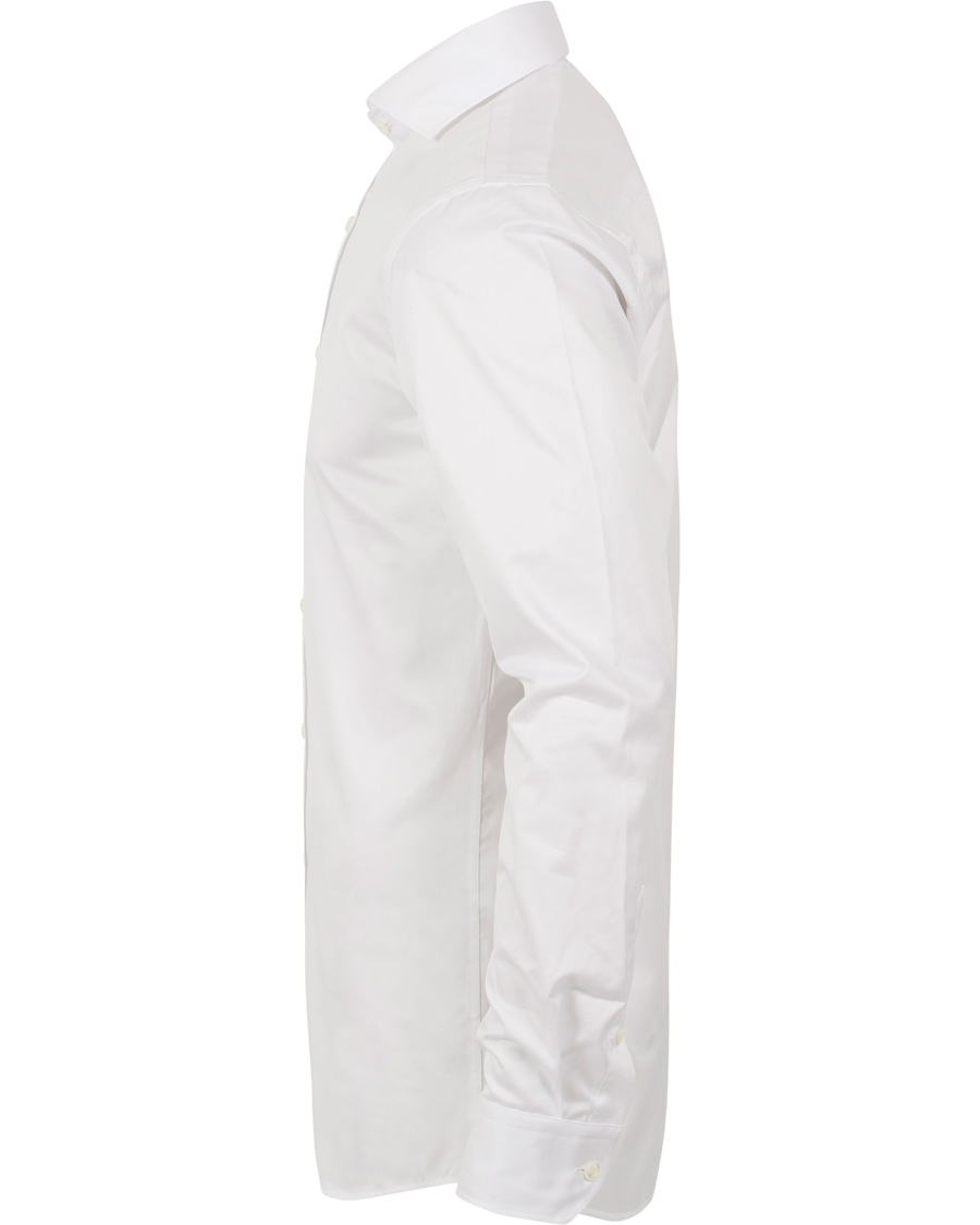 Herr | Skjortor | Oscar Jacobson | Hobson Slim Fit Shirt White