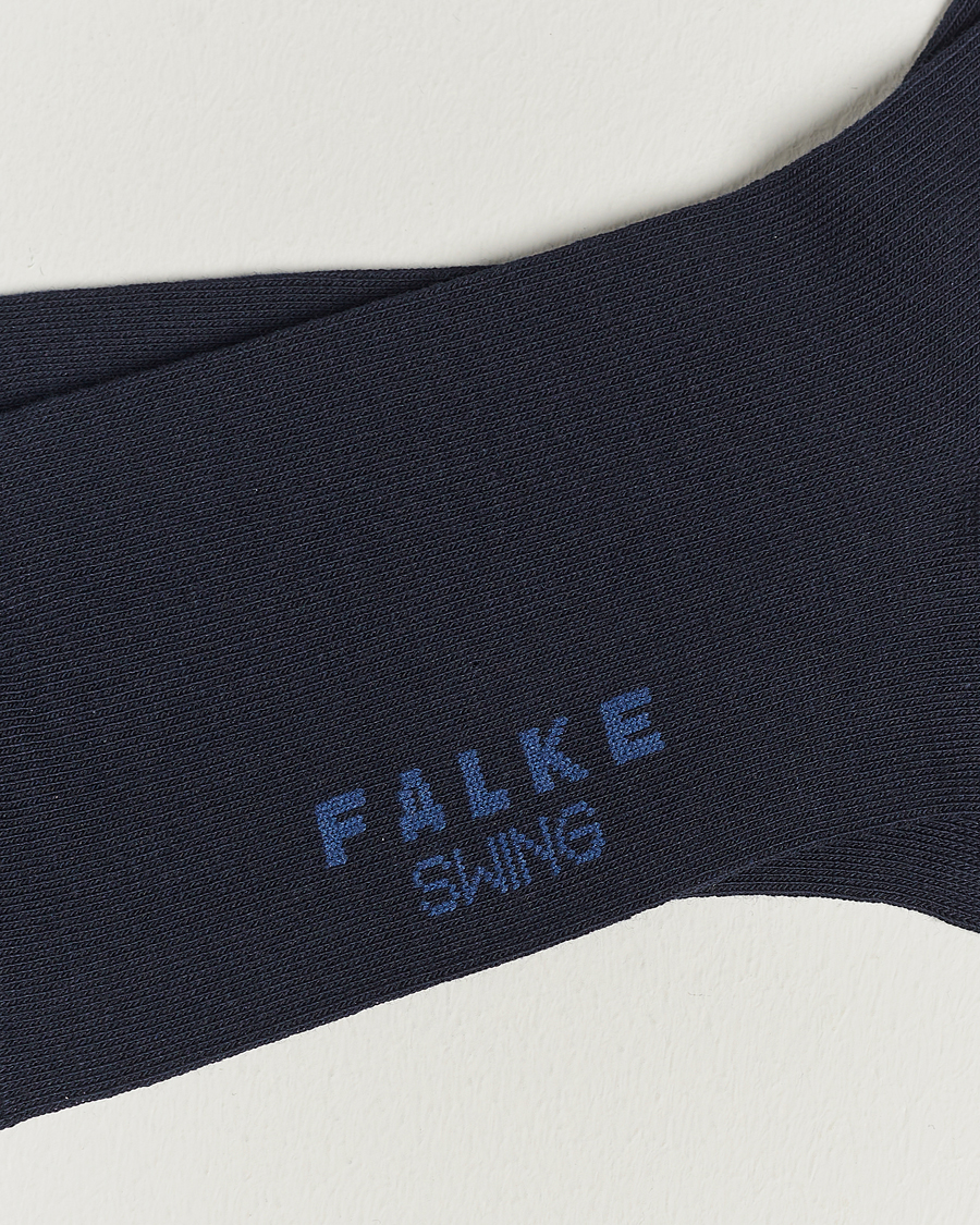 Herr | Strumpor | Falke | Swing 2-Pack Socks Dark Navy