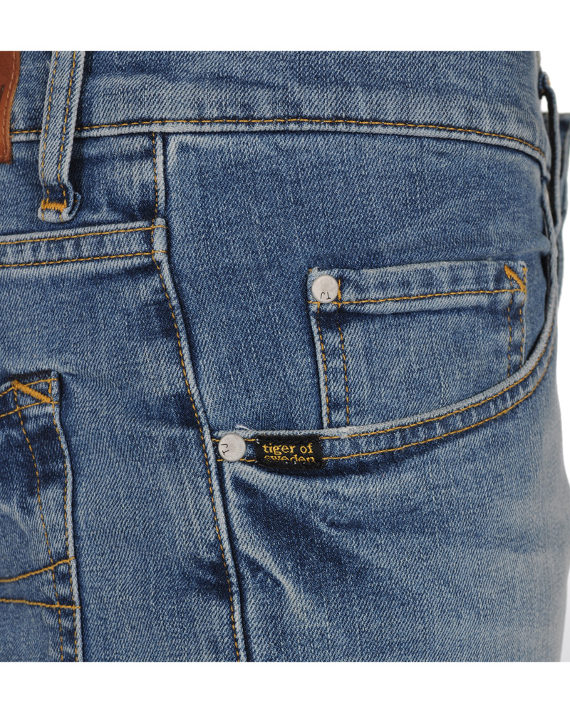 Herr | Byxor | Tiger of Sweden Jeans | Pistolero Retro Medium Blue