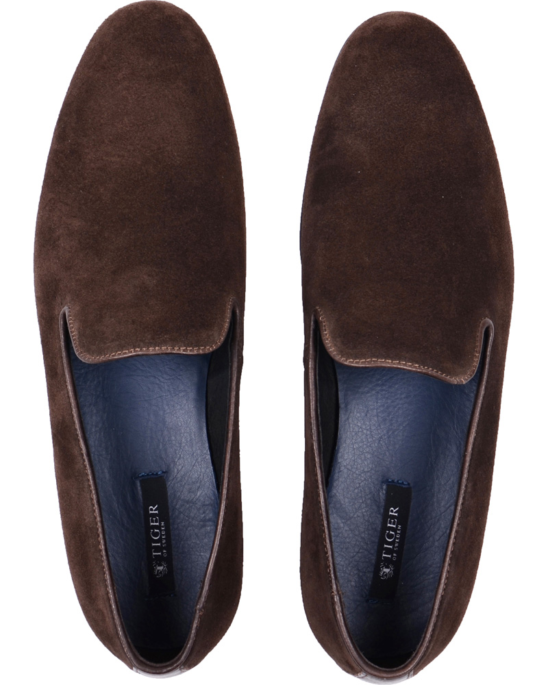 Herr | Tiger of Sweden Vincent 01 Suede Loafer Chocolate | Tiger of Sweden | Vincent 01 Suede Loafer Chocolate