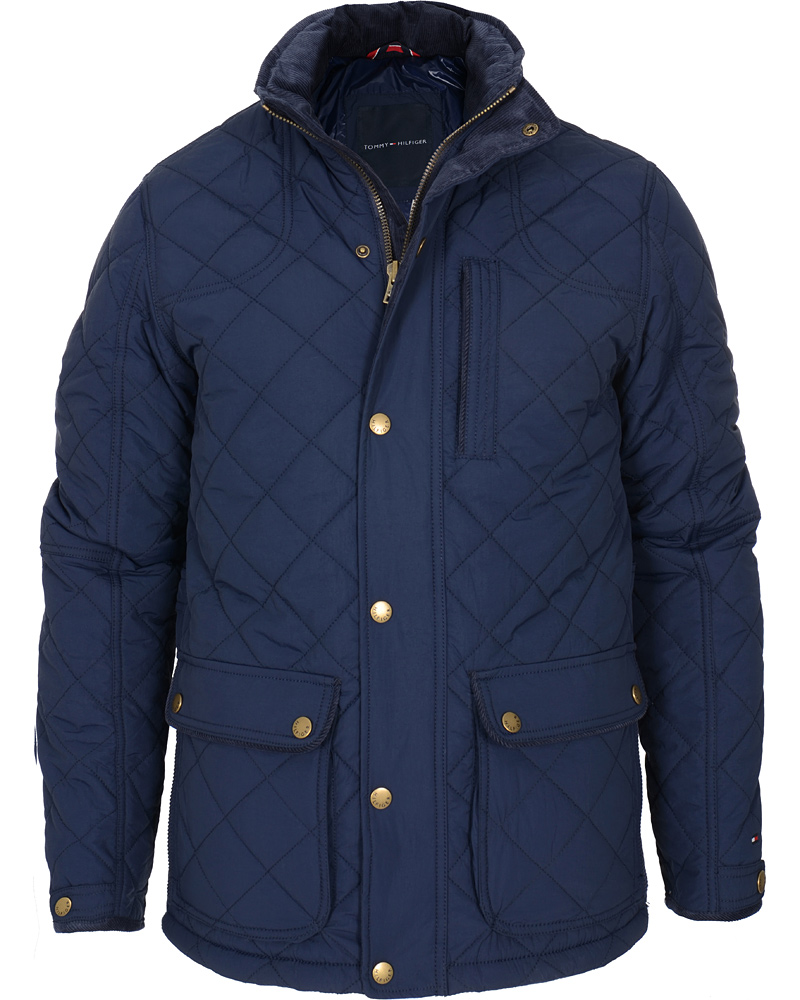 Herr | Jackor | Tommy Hilfiger | Quilt Browning Jacket Delhi Navy