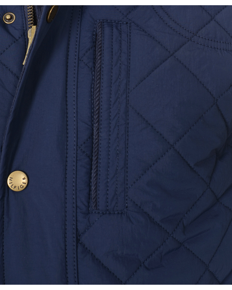 Herr | Jackor | Tommy Hilfiger | Quilt Browning Jacket Delhi Navy