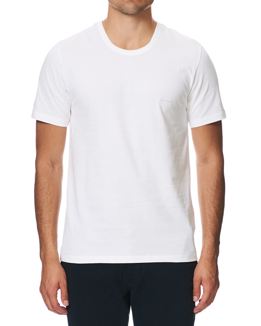 Herr | T-Shirts | BOSS BLACK | BOSS 3-Pack Crew Neck T-Shirt White
