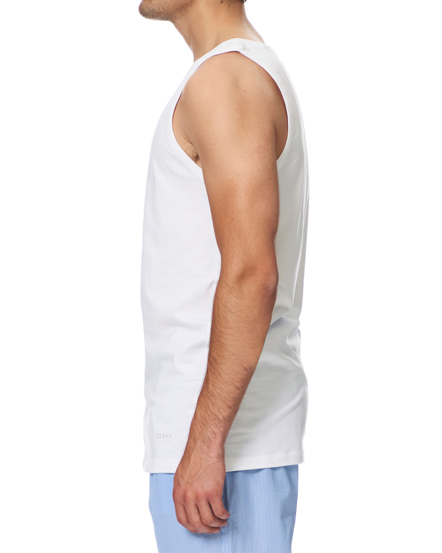 Herr | T-Shirts | BOSS BLACK | BOSS 3-Pack Tank Top White