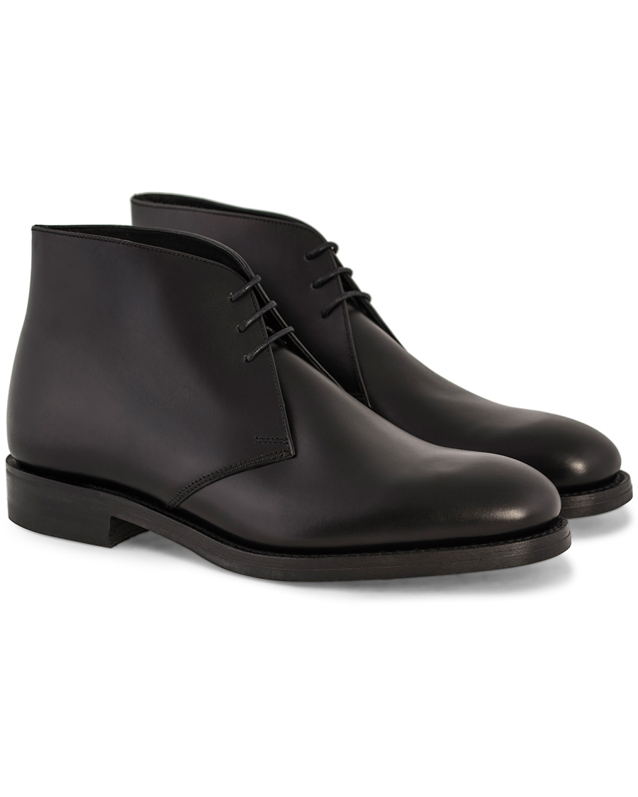Loake 1880 Kempton Chukka Boot Black Calf