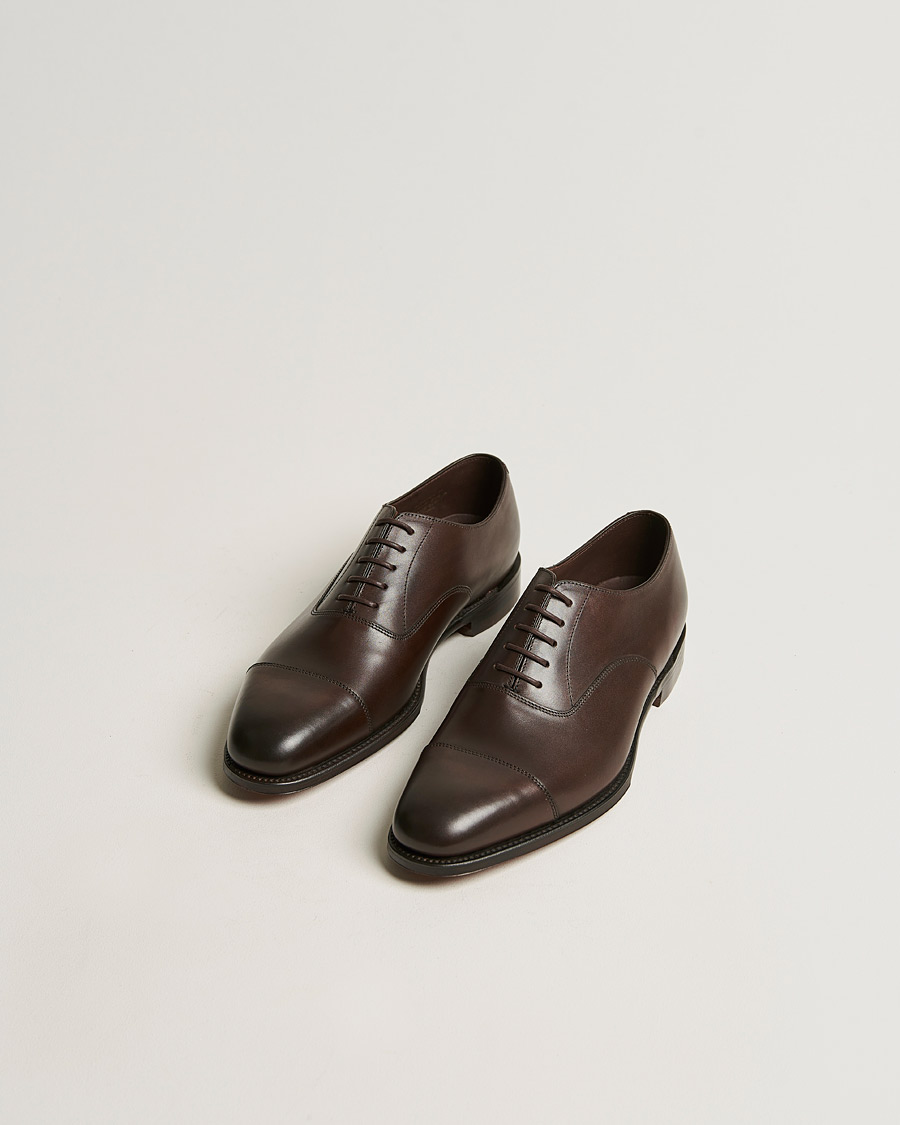 Herr | Oxfords | Loake 1880 | Aldwych Oxford Dark Brown Calf