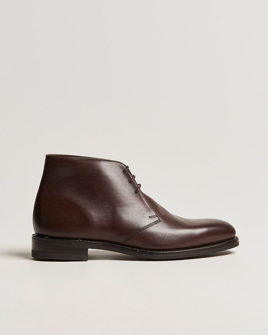 Herr | Kängor | Loake 1880 | Pimlico Chukka Boot Dark Brown Calf