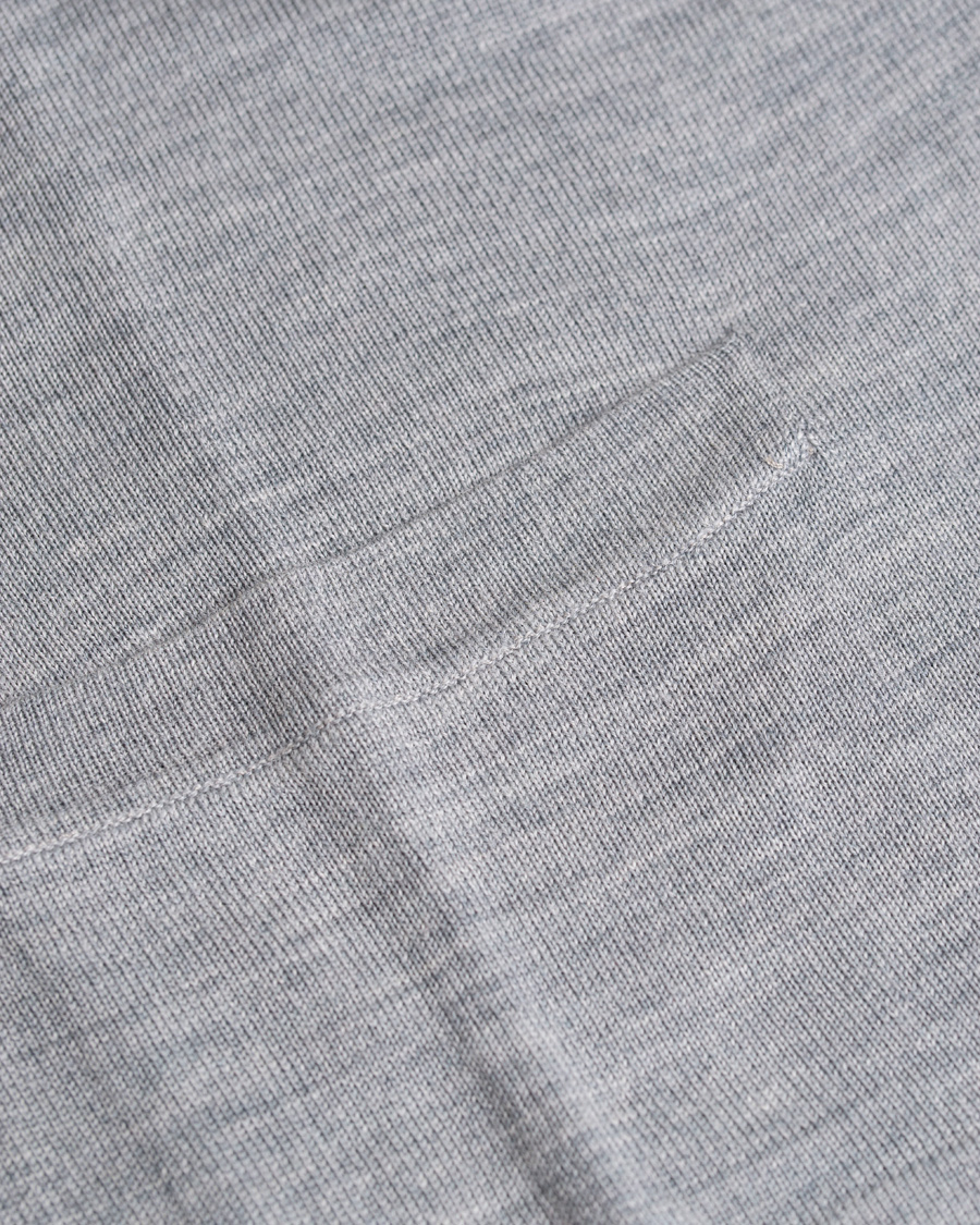 Herr | Tröjor | Filippa K | Fine Merino V-Neck Cardigan Grey Melange