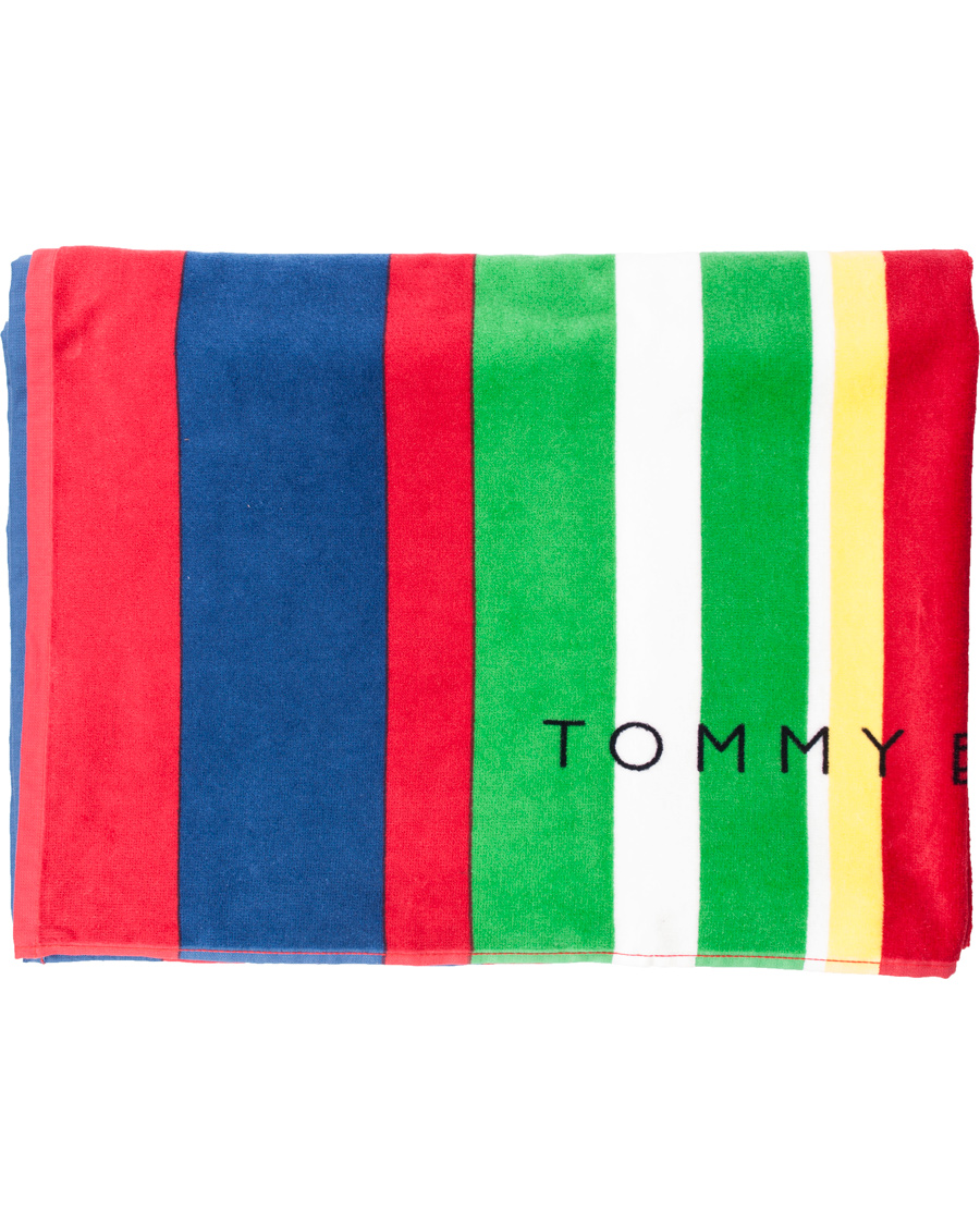 Herr | Tommy Hilfiger Handduk Kelly Green/Multi | Tommy Hilfiger | Handduk Kelly Green/Multi