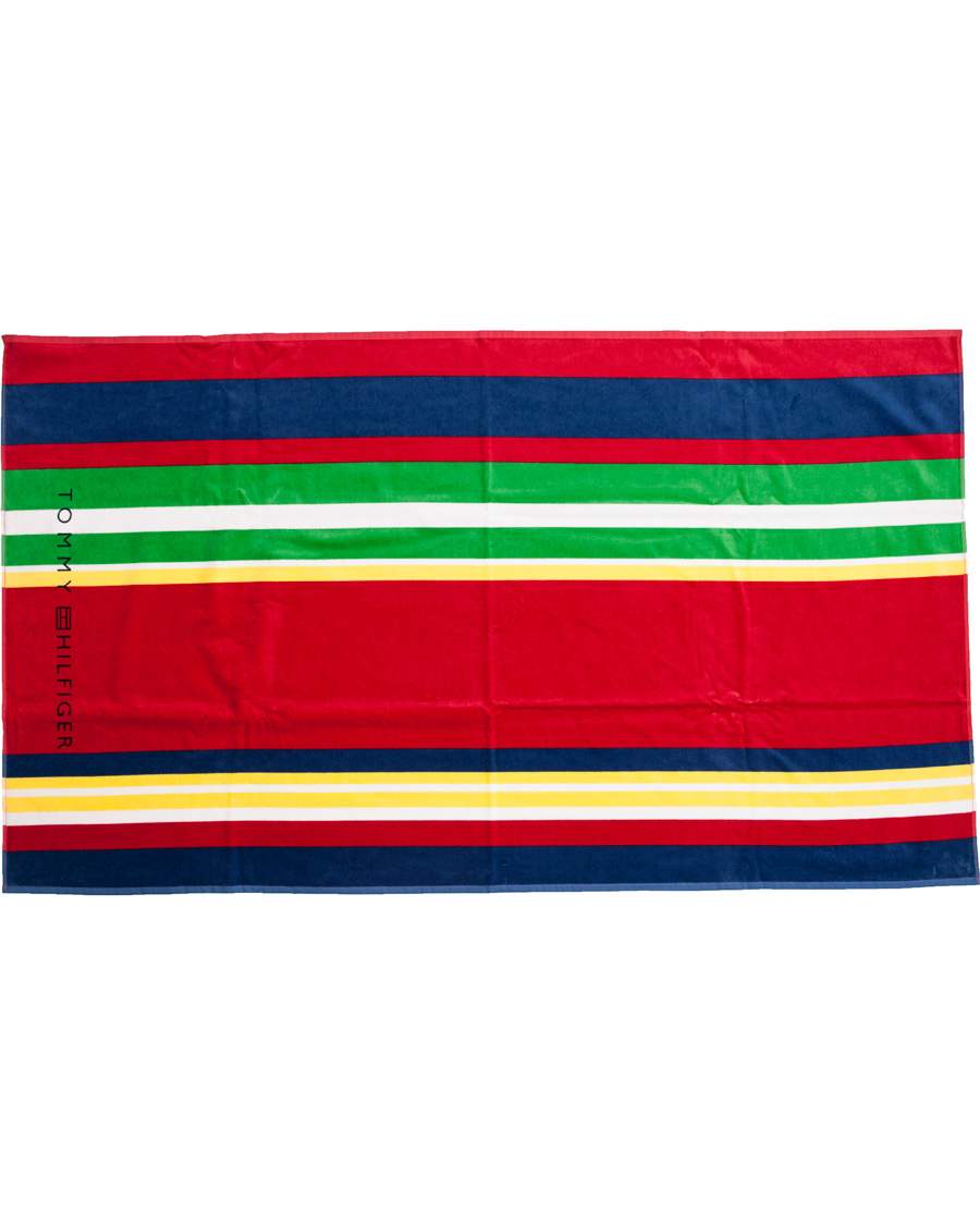 Herr | Tommy Hilfiger Handduk Kelly Green/Multi | Tommy Hilfiger | Handduk Kelly Green/Multi
