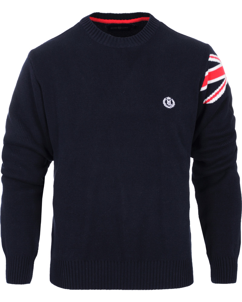 Herr | Tröjor | Henri-Lloyd | Henri Lloyd Alton Crew Neck Sweater Navy