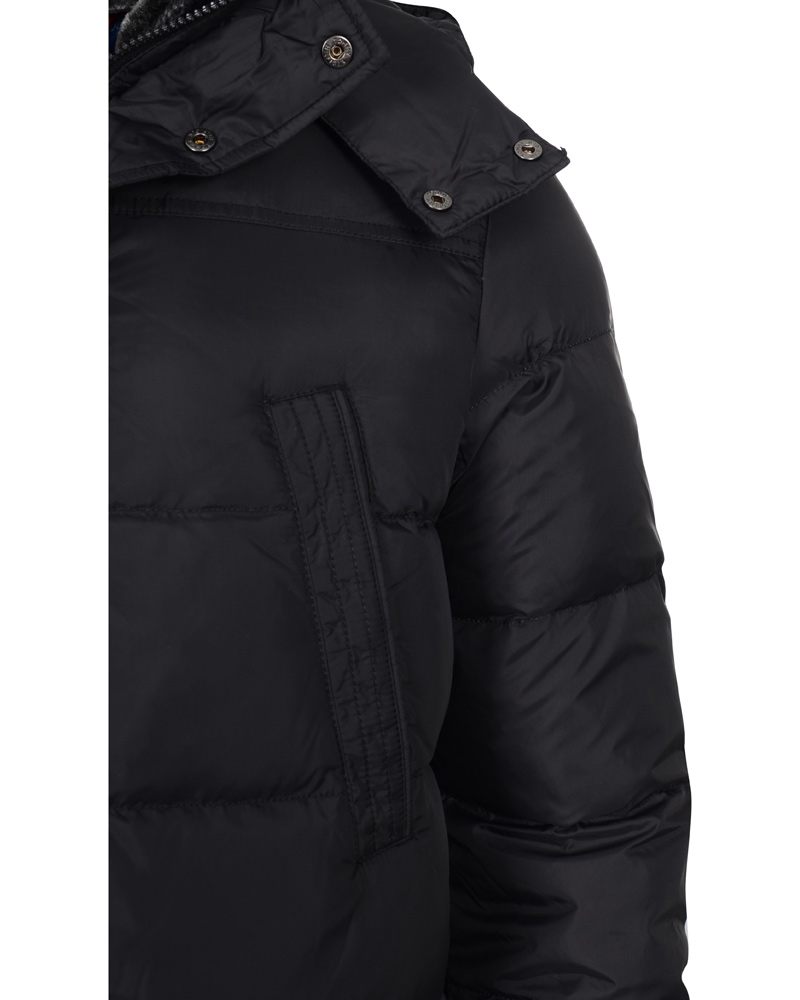 Herr | Jackor | Tommy Hilfiger | New Hudson Down Parka Flag Black