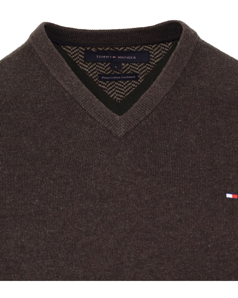 Herr | Tröjor | Tommy Hilfiger | Pima Cotton Cashmere Pullover After Dark