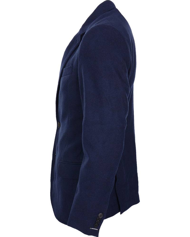 Herr | Kavajer | J.Lindeberg | Hopper Cammo Flanel Jacket Navy