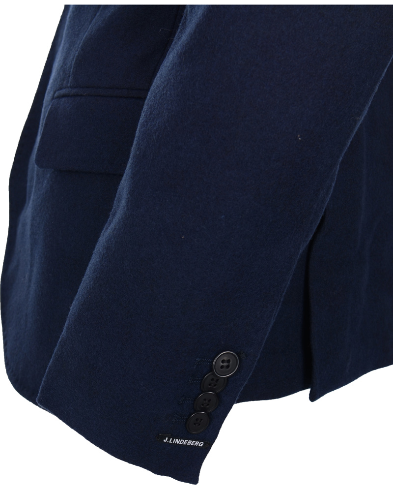 Herr | Kavajer | J.Lindeberg | Hopper Cammo Flanel Jacket Navy