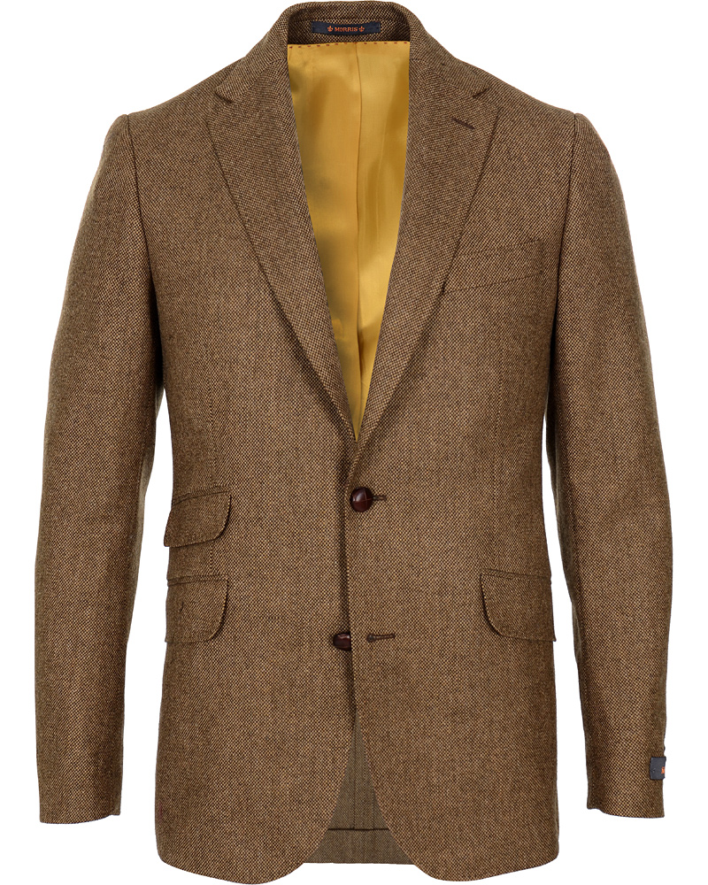 Herr | Kavajer | Morris | Marlow Birds Eye Blazer Brown