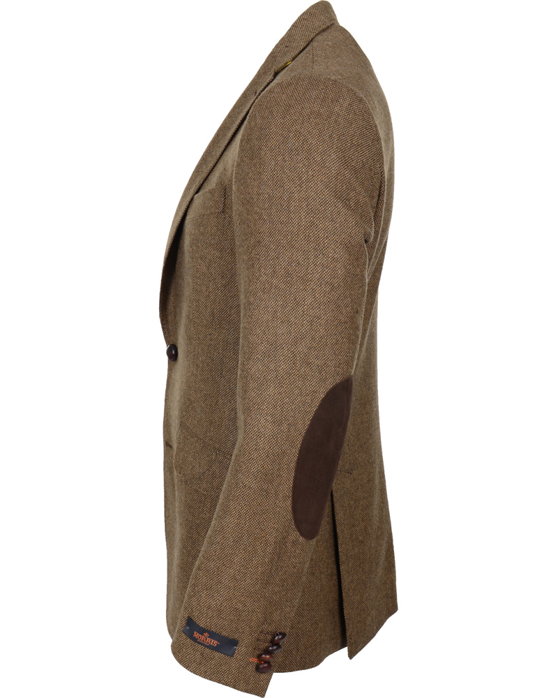 Herr | Kavajer | Morris | Marlow Birds Eye Blazer Brown