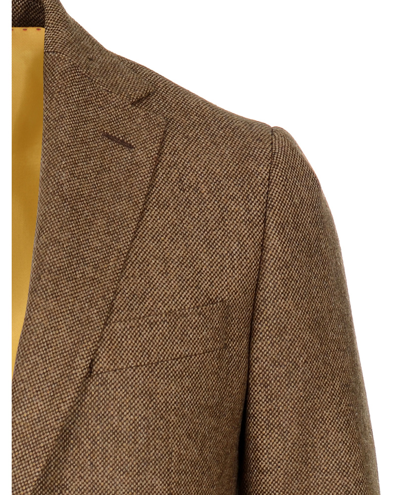 Herr | Kavajer | Morris | Marlow Birds Eye Blazer Brown