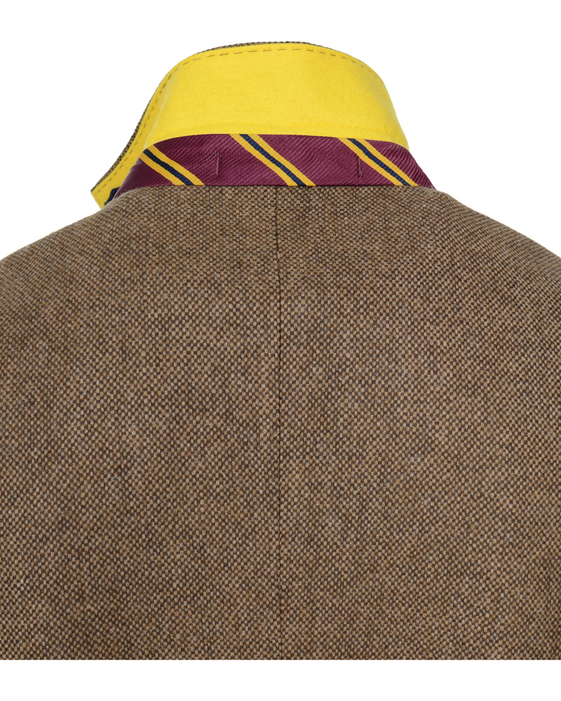 Herr | Kavajer | Morris | Marlow Birds Eye Blazer Brown