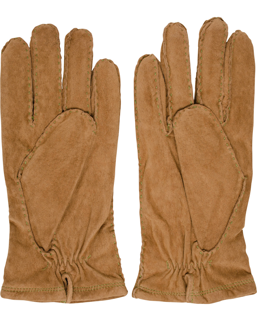 Herr | Morris Suede Gloves Camel | Morris | Suede Gloves Camel
