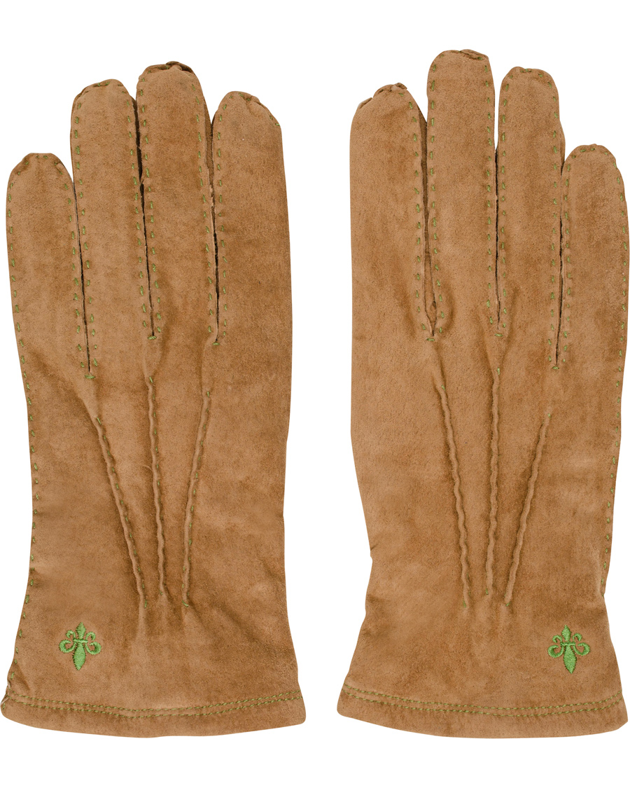 Herr | Morris Suede Gloves Camel | Morris | Suede Gloves Camel