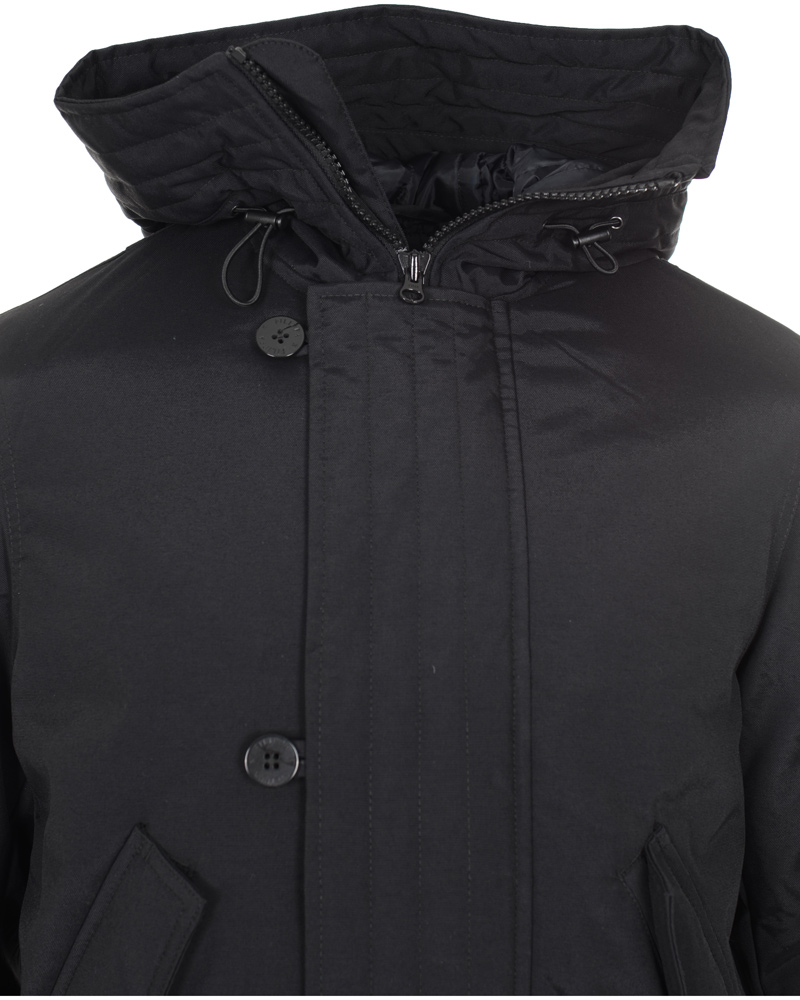 Herr | Jackor | Filippa K | Nylon Oxford Parka Black