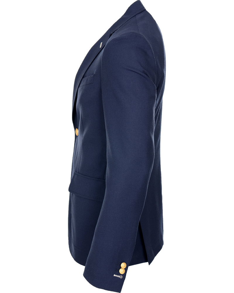 Herr | Kavajer | GANT Rugger | The Hopsack Jacket Navy