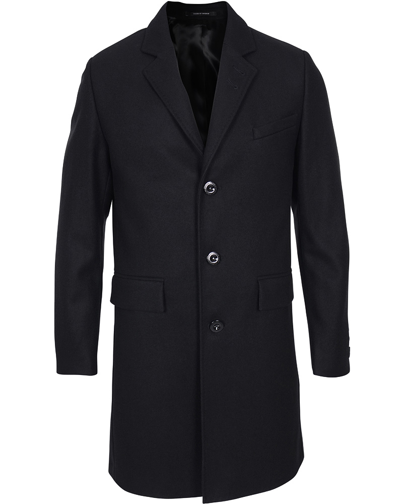 Herr | Jackor | Tiger of Sweden | Dempsey 4 Wool Coat Black