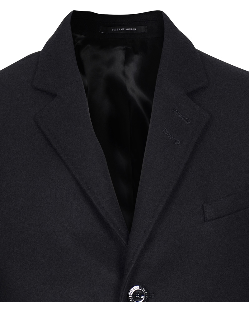 Herr | Jackor | Tiger of Sweden | Dempsey 4 Wool Coat Black