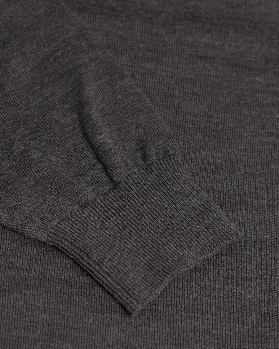 Herr | Tröjor | Tiger of Sweden | Harvard V-Neck Pullover Dark Grey