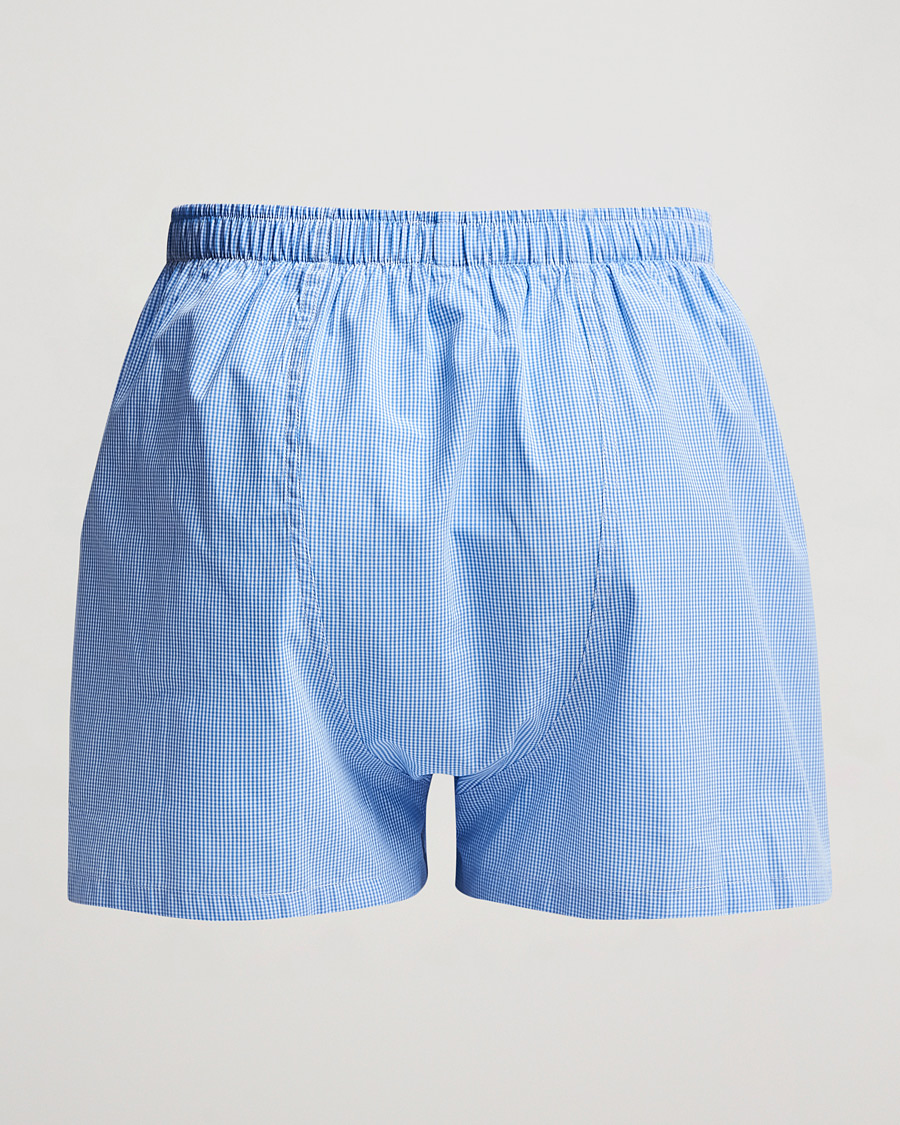 Herr | Boxershorts | Polo Ralph Lauren | Woven Boxer Blue Gingham Blue