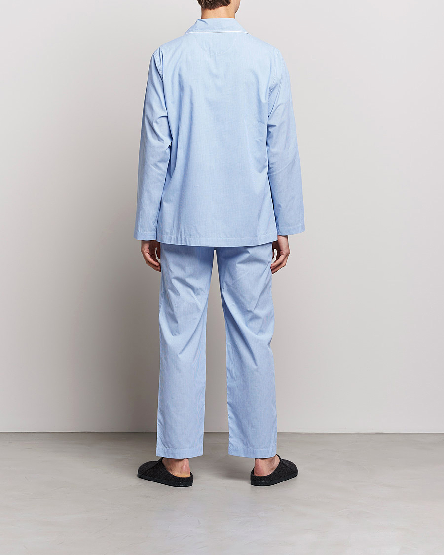 Herr | Pyjamasset | Polo Ralph Lauren | Pyjama Set Mini Gingham Blue
